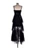 BCBGMAXAZRIA 100% Polyester Black Cocktail Dress Size 12 - photo 2