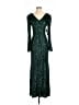 Xscape Green Cocktail Dress Size 8 - photo 1