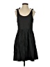 Unbranded Solid Black Casual Dress Size S - photo 1