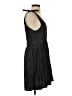 Unbranded Solid Black Casual Dress Size S - photo 4