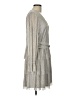 1.State Metallic Silver Casual Dress Size L - photo 4