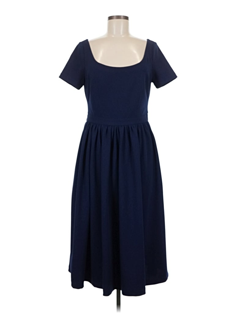 Pre-owned Gal Meets Glam Casual Dress In Blue