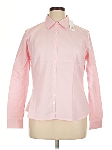 Anne Fontaine Long Sleeve Button-Down Shirt (view 1)