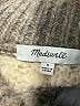 Madewell Chevron-herringbone Brown Pullover Sweater Size S - photo 7