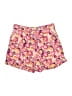 Hello Molly 100% Cotton Floral Pink Shorts Size 4 - photo 1