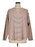 24/7 Maurices Stripes Burgundy Pullover Sweater Size 1X - photo 1