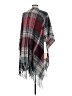 Woolrich 100% Polyester Plaid Gray Red Wrap One size - photo 2