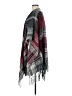 Woolrich 100% Polyester Plaid Gray Red Wrap One size - photo 5