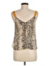 Harper Wren 100% Polyester Tan Sleeveless Blouse Size M - photo 2