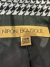 NIPON BOUTIQUE Houndstooth Gray Blazer Size 24W - photo 6