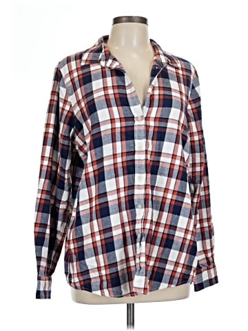Lands' End Long Sleeve Button-Down Shirt (view 1)