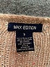 Max Edition Metallic Silver Pullover Sweater Size S - photo 7