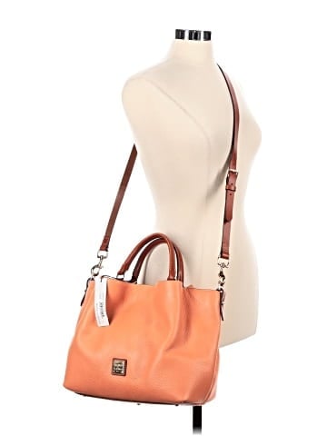 Dooney & Bourke Leather Satchel (view 2)