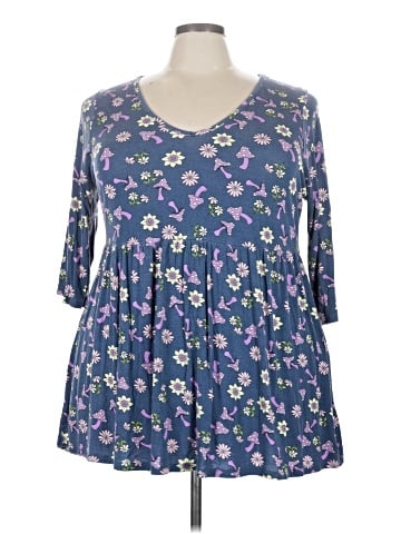 rue21 3/4 Sleeve Blouse (view 1)
