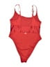 We Are We Wear Red Bodysuit Size 12 - 14 - photo 2