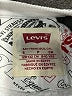 Levi's Print White Sweatshirt Size 8 - 10 - photo 3