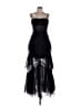 BCBGMAXAZRIA 100% Polyester Black Cocktail Dress Size 8 - photo 1