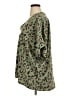 Jodifl 100% Polyester Animal Print Green Short Sleeve Blouse Size 1X - photo 5