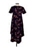 Lularoe Print Blue Casual Dress Size XS - photo 2