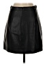 J.Crew 100% Polyester Black Faux Leather Skirt Size 0 - photo 2