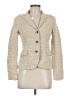 Theory 100% Cotton Tweed Ivory Blazer Size 8 - photo 1