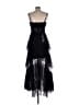 BCBGMAXAZRIA 100% Polyester Black Cocktail Dress Size 8 - photo 2