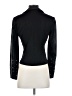 Boston Proper 100% Polyurethane Black Jacket Size 0 - photo 2