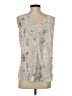 Nordstrom Ivory Sleeveless Blouse Size S - photo 2