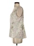 Nordstrom Ivory Sleeveless Blouse Size S - photo 5