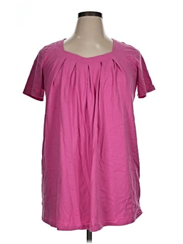 Roaman's Short Sleeve Blouse (view 1)