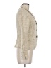 Theory 100% Cotton Tweed Ivory Blazer Size 8 - photo 4