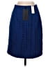 StyleStalker 100% Polyester Argyle Blue Formal Skirt Size S - photo 2