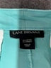Lane Bryant Solid Teal Shorts Size 16 - photo 3