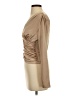 Sincerely Jules Tan Long Sleeve Blouse Size S - photo 5