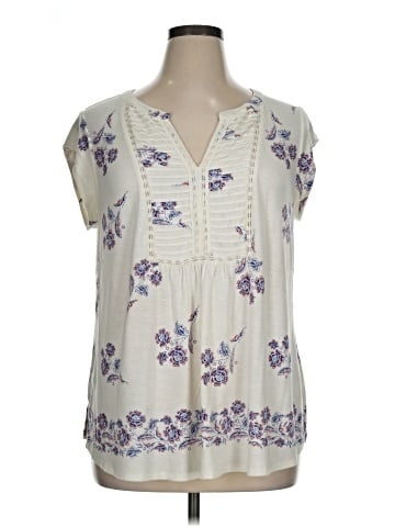 Daniel Rainn Short Sleeve Blouse (view 1)