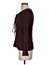 Free People Burgundy Pullover Sweater Size S - photo 5