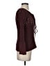 Free People Burgundy Pullover Sweater Size S - photo 4