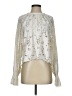 Free People Ivory Long Sleeve Blouse Size S - photo 1