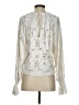 Free People Ivory Long Sleeve Blouse Size S - photo 2