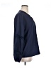 Unbranded 100% Polyester Blue Long Sleeve Blouse Size XL - photo 4