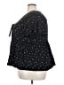 Torrid 100% Cotton Stars Black Short Sleeve Blouse Size 3X Plus (3) - photo 5