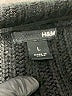 H&M 100% Acrylic Black Cardigan Size L - photo 7