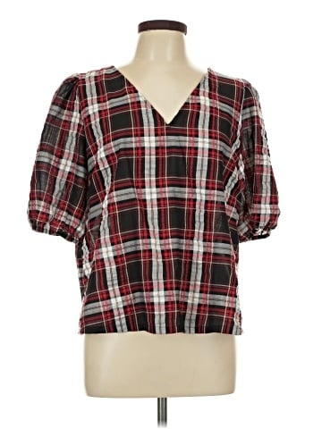Ann Taylor LOFT Short Sleeve Blouse (view 1)