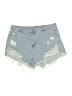 Shein Blue Denim Shorts Size XXL - photo 1