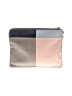 Tory Burch 100% Leather Color Block Gray Leather Wristlet One size - photo 2
