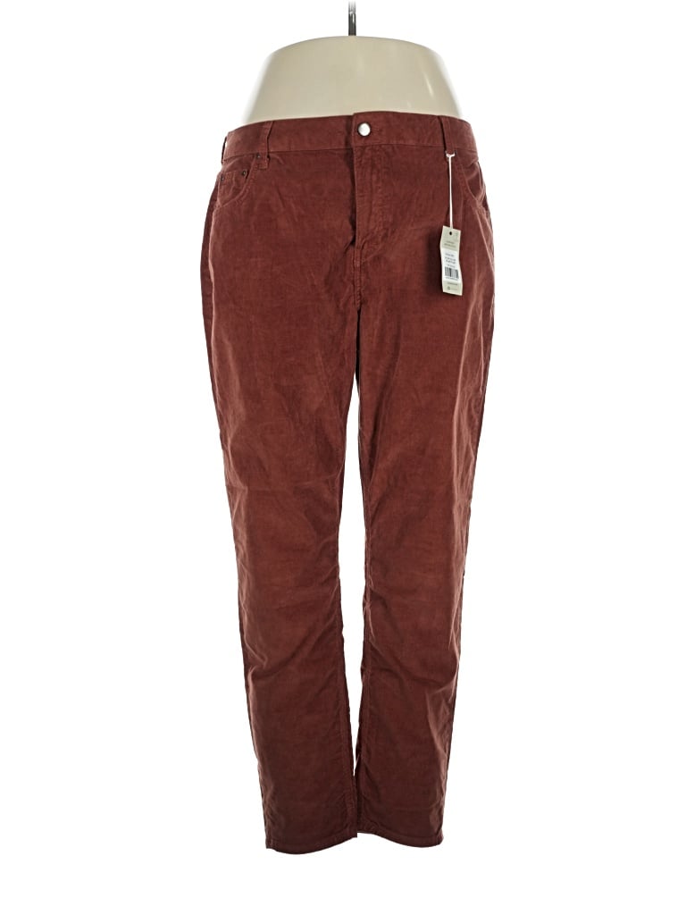 Pre-owned Boden Casual Pants In Burgundy