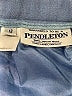 Pendleton Solid Blue Formal Skirt Size 12 - photo 4