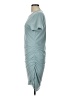 BTFBM Solid Teal Casual Dress Size L - photo 5