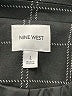 Nine West Plaid Black Coat Size L - photo 6