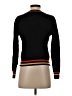OXKNIT 100% Cotton Stripes Black Pullover Sweater Size S - photo 2